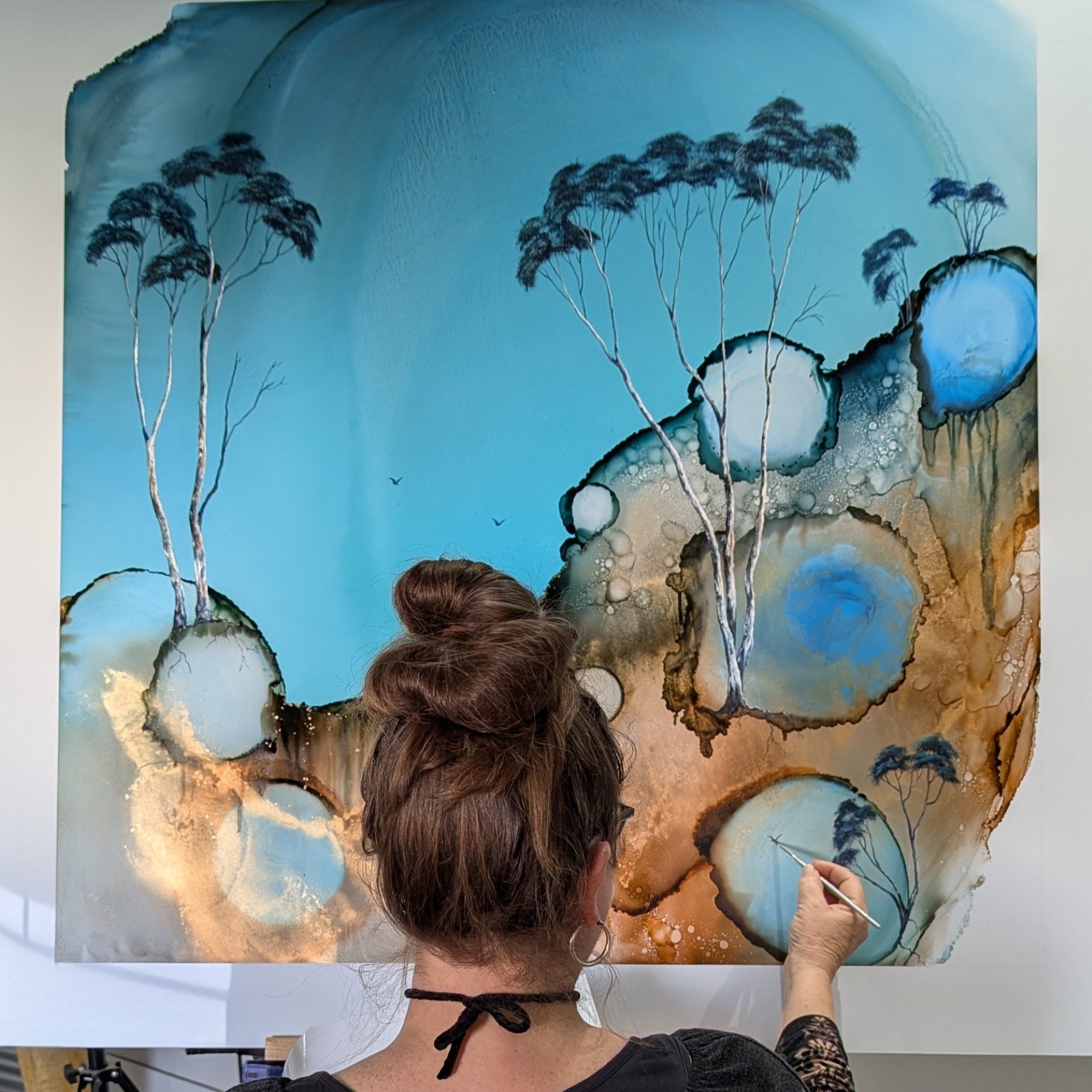 Working Art Studio - NOW OPEN – Suzy French Art