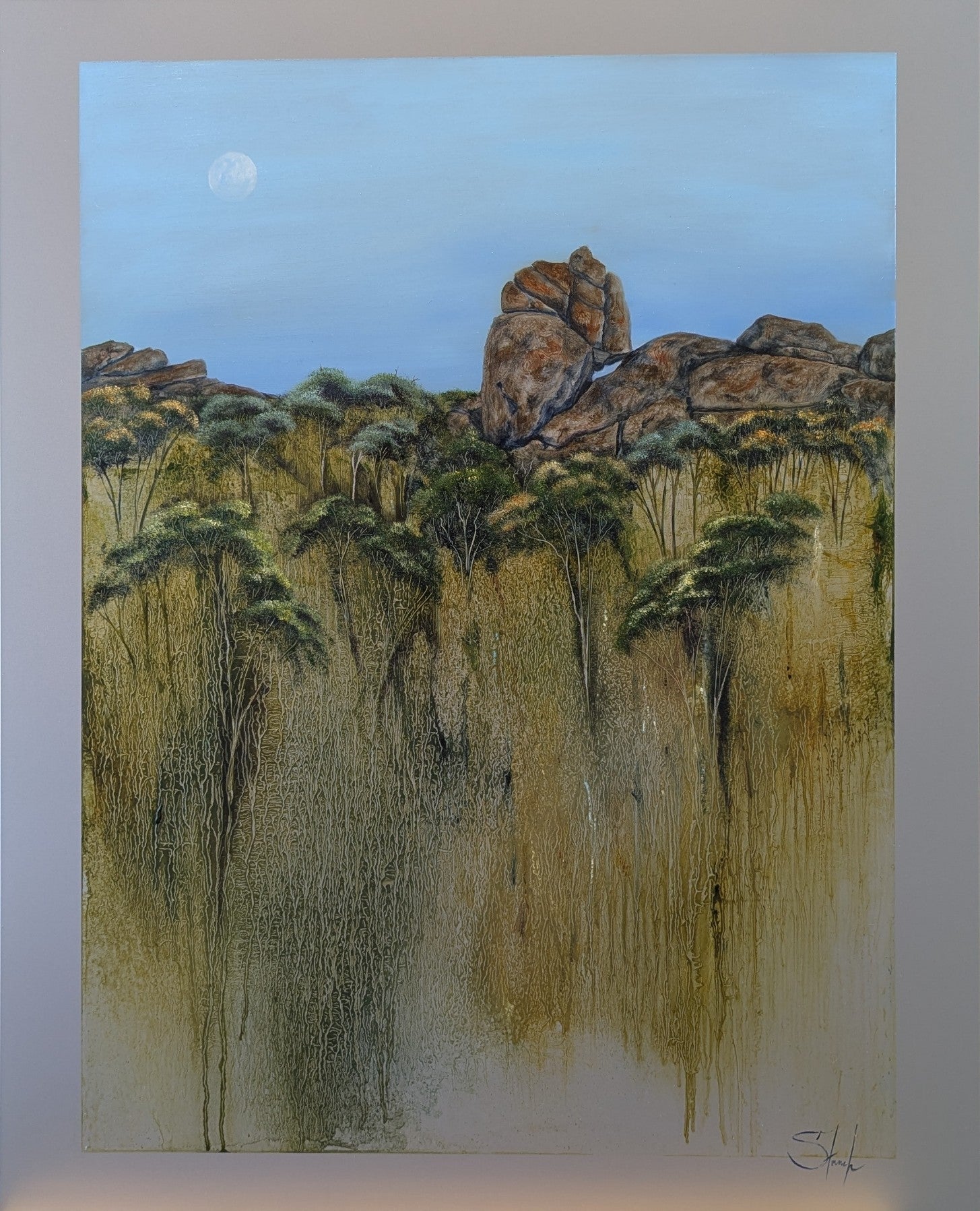 Monadnock & the Moon